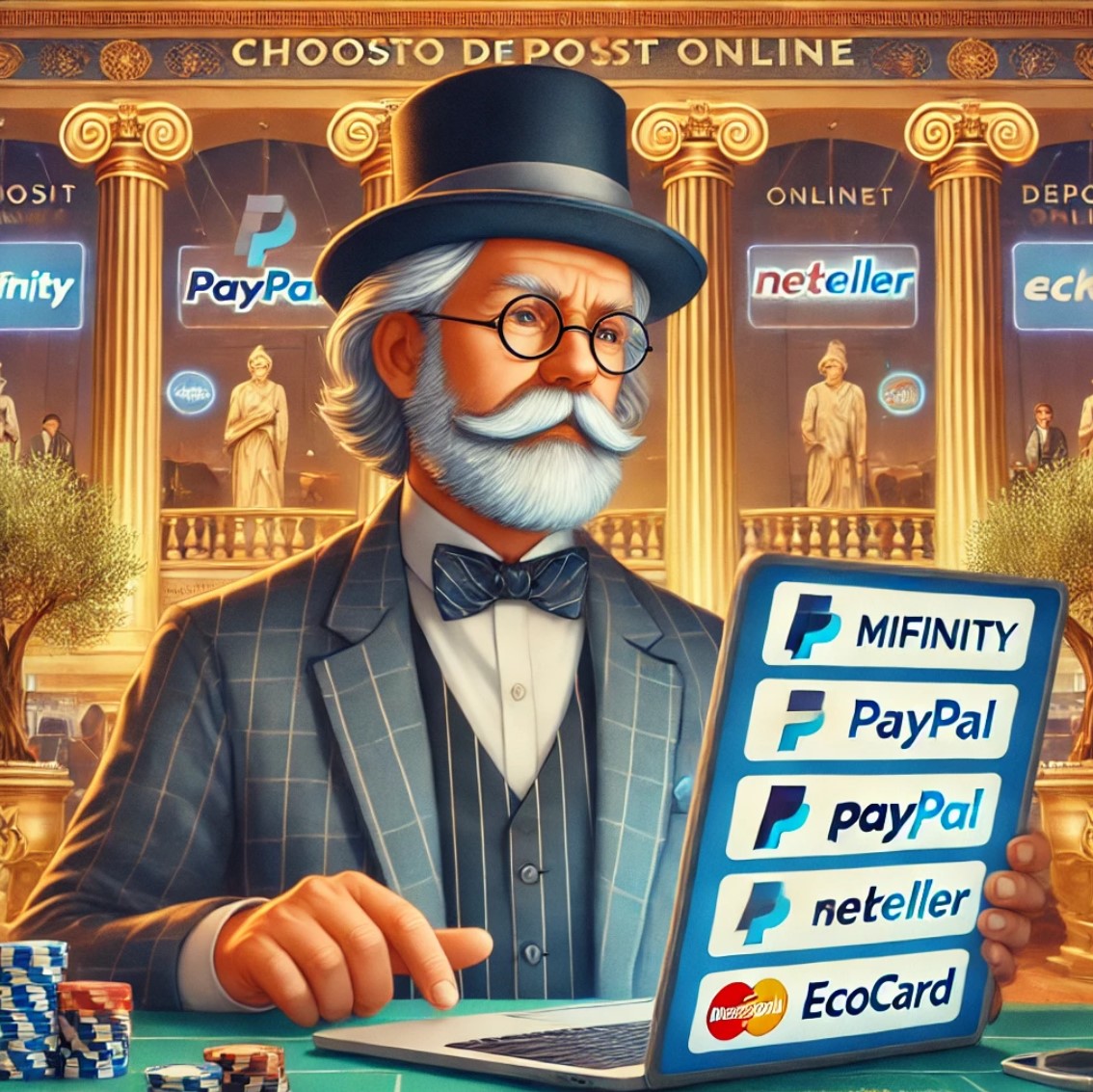 希臘玩家的銀行訊息