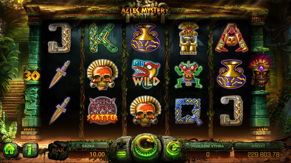 Apollo Games 出品的 Aztec Mystery 老虎機遊戲