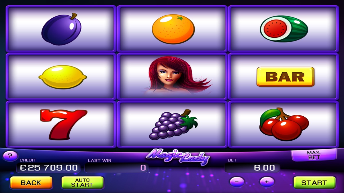 Apollo Games 出品的 Magic Lady 老虎機遊戲
