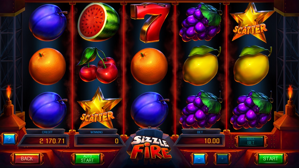 Apollo Games 出品的 Sizzle Fire 老虎機遊戲