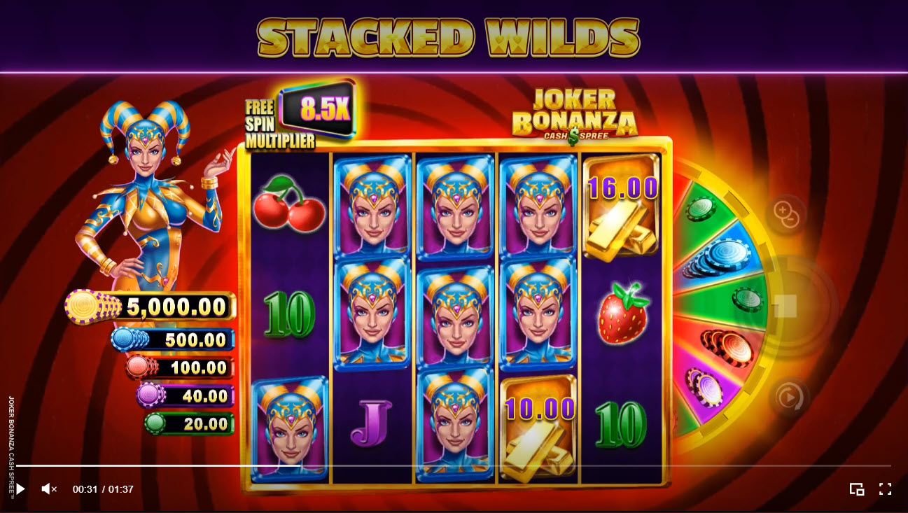 Joker Bonanza 現金狂歡