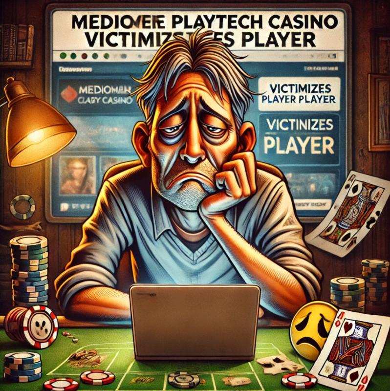 Mediocre Playtech Casino Victimizes Player