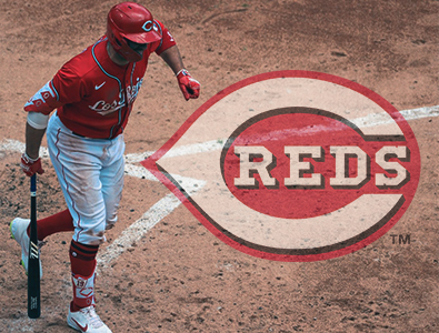 Y votto cincinnati reds breaks thumb