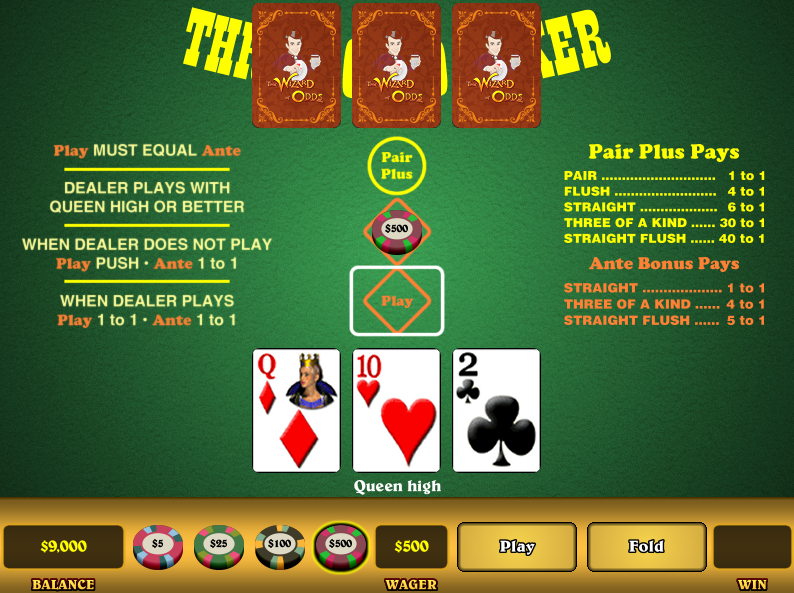 3 Card Holdem