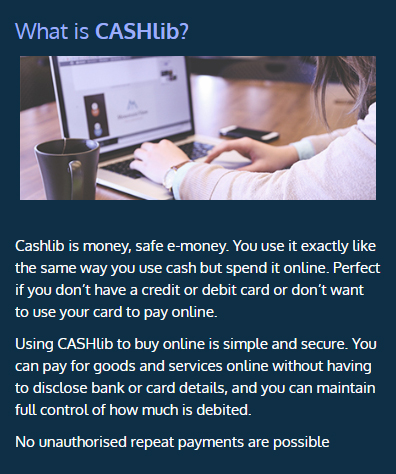關於 CASHlib